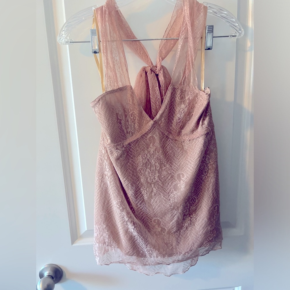 H&M Halter Top Pink Size 12
